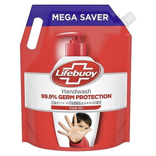 1.5 L Refill Pack Kills 99.9% Germs Liquid Hand Soap Lifebuoy Liquid Hand Wash 