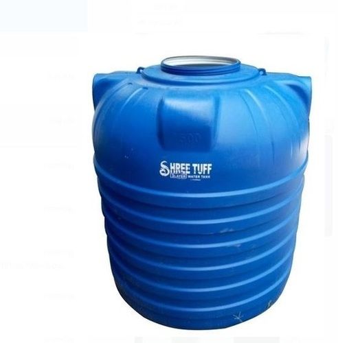 1500 Liters 10 Mm Thick Double Layer Cylindrical Poly Vinyl Chloride Water Storage Tank