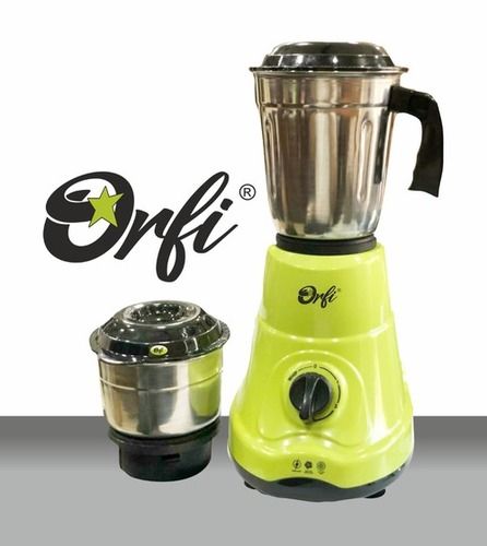 450 Watt Mixer Grinder With Stainless Steel Two Jars