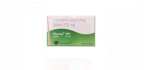 Cephalexin Long Acting Tablets 375 Mg Pack Of 10x10 Tablet