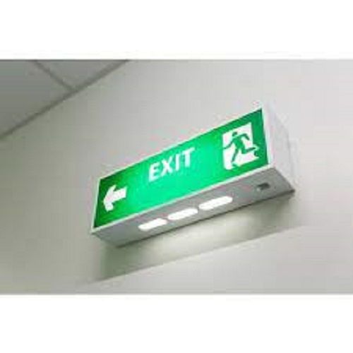 Energy Efficient And Heavy Duty Electric Rectangular Green Radium Sign Board