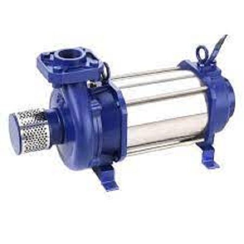 Heavy Duty High Impact Strength Blue And Silver Agricultural Submersible Pumps