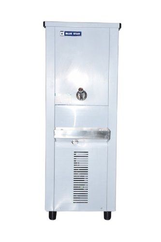 Highly Durable White Blue Star Water Cooler 15-20 Liters Capacity: 40 L A   51