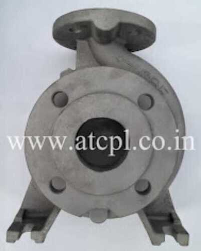 Industrial Valve Casting In Metal Body Material And Grey Silver Color