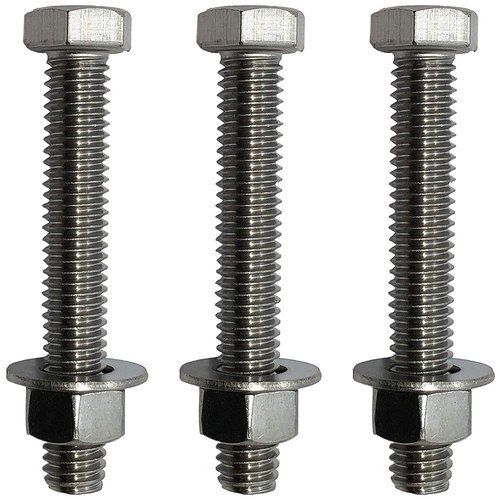 Long Durable Rust And Corrosion Resistance Chrome Finish Mild Steel Bolt 