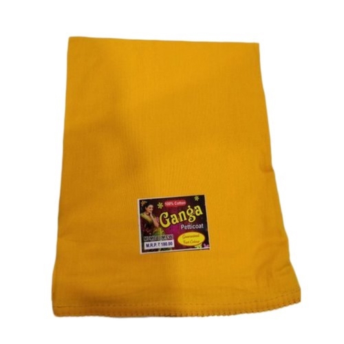 महिलाओं के लिए मल्टी कलर ट्रेडिशनल वियर प्लेन और फुल लेंथ कॉटन पेटीकोट