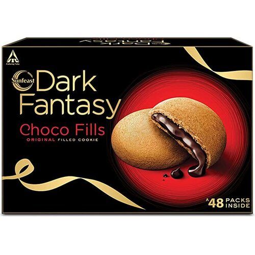 Original Filled Cookies With Choco Creame Sunfeast Dark Fantasy Choco Fills Biscuits