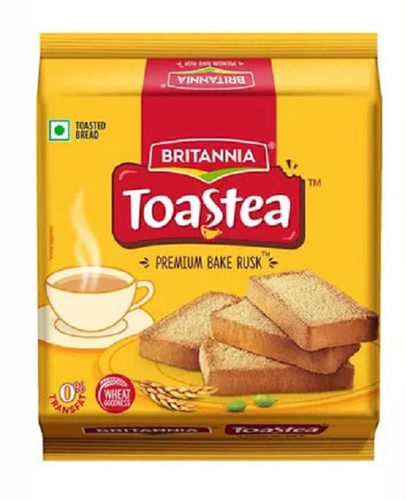 Pack Of 300 Gram Rectangular Shape Britannia Brown Bake Milk Rusk