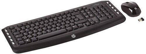 Rectangular Wireless Keyboard With Optical Mouse