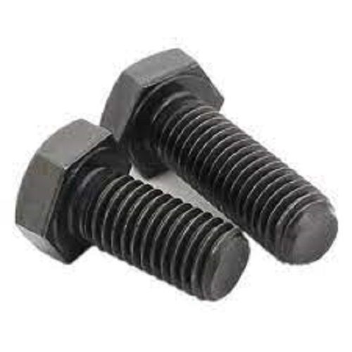 Hex Full Bearing Ruggedly Constructed Black Structural Bolts