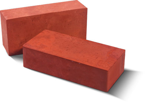 red clay bricks