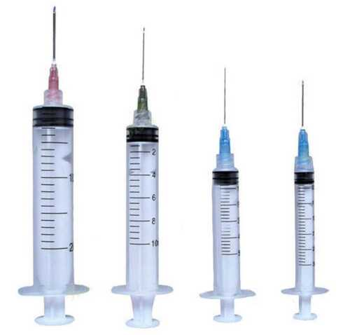 Stainless Steel Syringe Size: 2-4 Inch