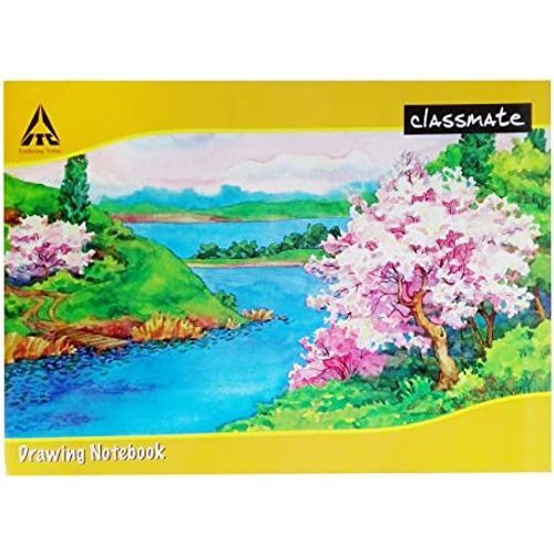 Paper Superb Polish And Superior Cut Brighter And Smoother Classmate Drawing Book 