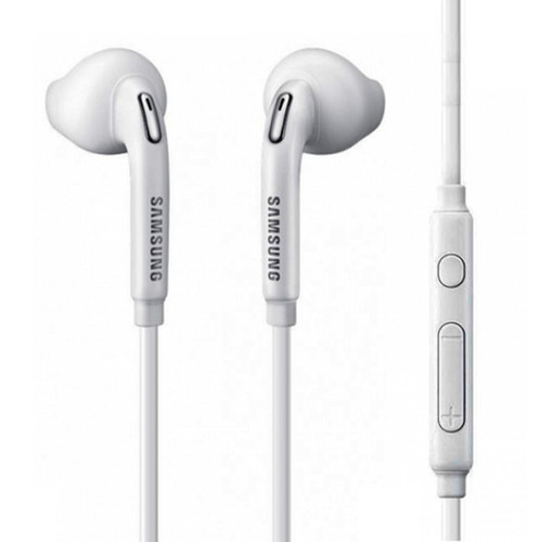 Thick Wire Comfortable White Mobile Earphone - Plastic Body, White Color | Good Sound, Clear and Natural Sound, Low Battery Consumption
