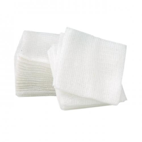 100% Cotton 7.5 Cm Length And Width Yarn Gauze Swab Non-Sterile Gauze Pure