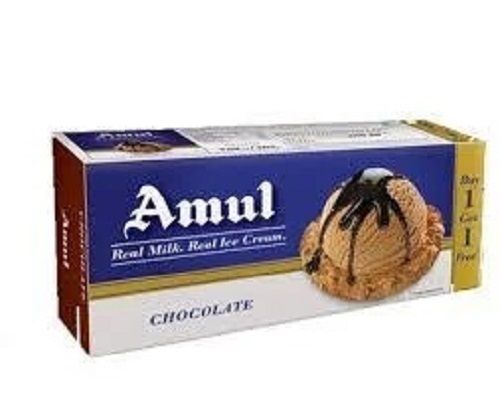 750 Ml Packaging 12. Gram Fat Size Creamy And Delicious Amul Chocolate Ice Cream