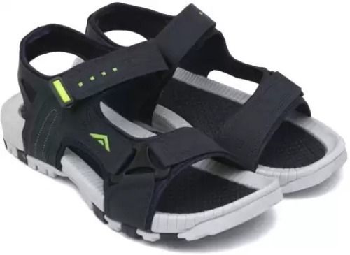 8 Inch Size Synthetic Material Comfortable Plain Navy Blue Men'S Sports Sandal