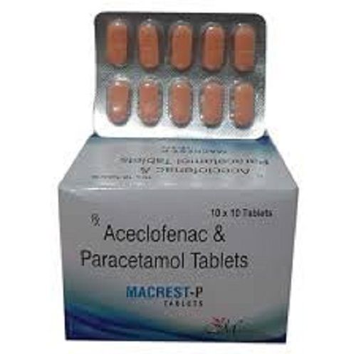 Aceclofenac And Paracetamol Tablet