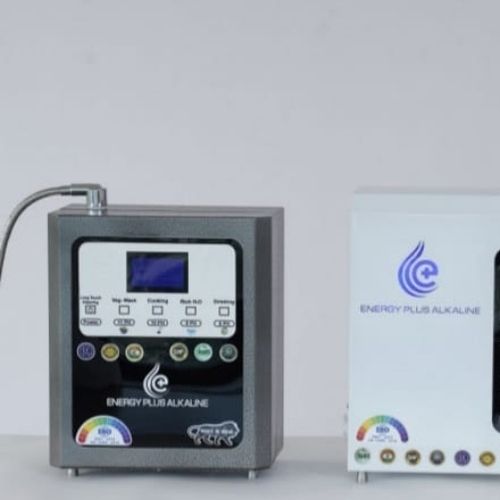 Silver Alkaline Water Ionizer Machine Used In Cooking And Drinking Water