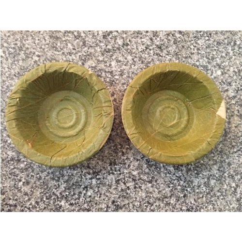 Annapurna Round Disposable Leaf Bowls