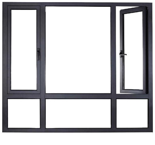 Anti Corrode Rectangular Mild Steel Windows