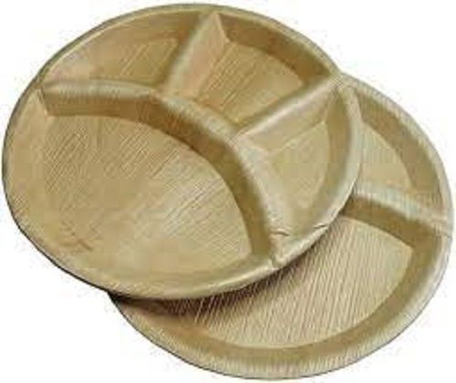 Environmentally Friendly Recyclable Brown Disposable Paper Plate