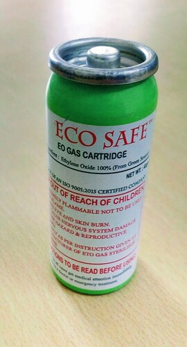 Ethylene Oxide Gas Cartridges For Eto Sterilizers, 40 And 100 Gram Packaging
