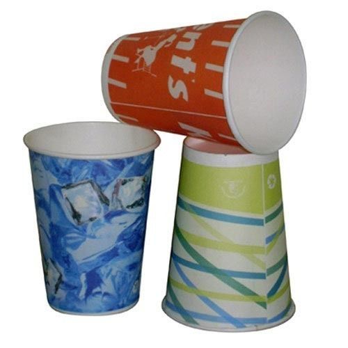 Generic Print Disposable Printed Paper Glass