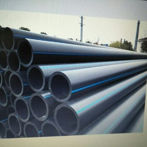 Hdpe Pipes For Drinking Water, 6 Meter, Round Shape And Black Color