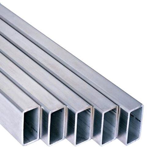 Milli Finished Rectangular Shape Heat Obstacle Aluminum Section Pipe