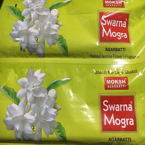 Natural Jasmine Flower Fragrance Moksha Swarna Mogra Agarbatti