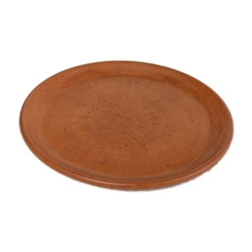 Non Stick Eco Friendly Heat Resistance And Long Durable Brown Clay Plate, 5 Inches