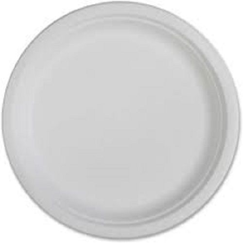 White Round Disposable Paper Plates