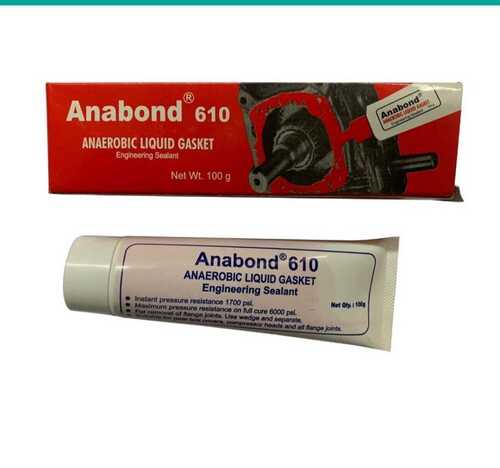 Machine Made 100 Percent Leak Proof Flange Joints Anabond 610 Anaerobic Liquid Gasket Sealant