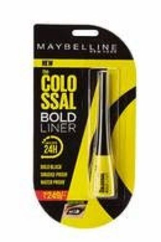 3 Gram Size Black Waterproof Maybelline Colossal Bold Eyeliner