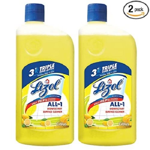 Lizol Kills 99.9% Germs Disinfectant Liquid Surface & Floor Cleaner ,Citrus - 500 Ml Shelf Life: 6 Months