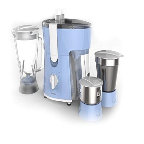 600 Watt Electrical Philips High Speed Mixer Grinder With 3 Stainless Steel Jars Capacity: 5 To 10 Liter/Day