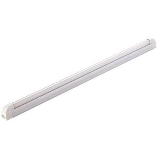 White Aluminium And Ceramic Round Led Tube Light 9 Watt