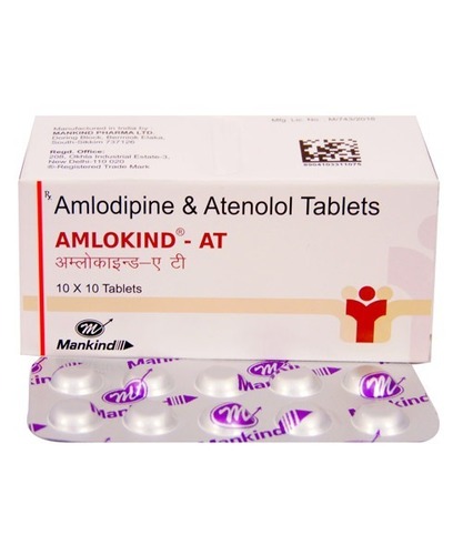Amlodipine और Atenolol Tablets सामान्य दवाएं