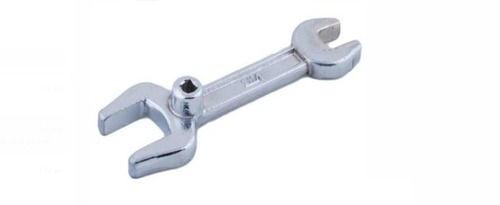 Cast Iron Double Open End Spanner, 200 Gram Weight 7 Inch Length