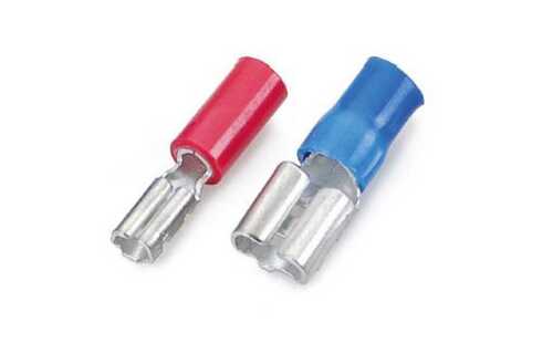 Copper Snap Insulated Lugs For Industrial, 1 Mm - 4 Mm Size, Red And Blue Color Capacity: 1.5 Ton/Day