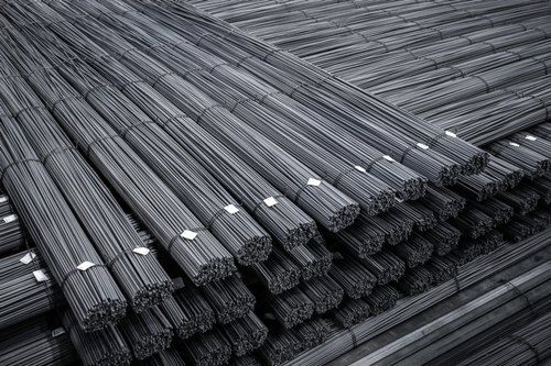 Silver Corrosion Resistance And Rust Proof Ruggedly Iron Tmt Bar, For Construction