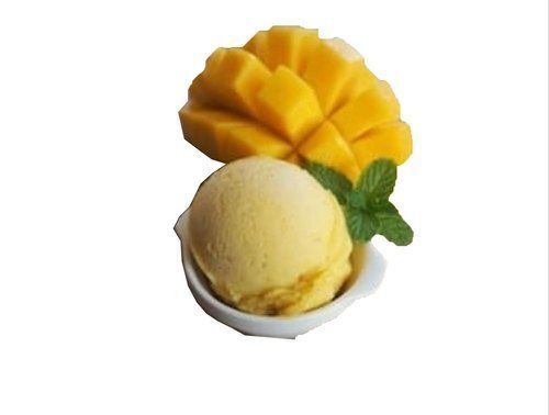 Delicious Tasty And Frozen Dessert Egg-Less Mango Flavored Ice Cream, 1 Liter 