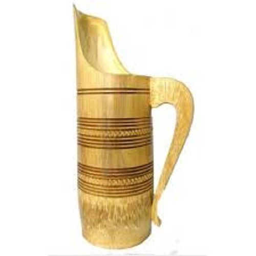 Eco Friendly Lightweight Handicraft Unbreakable Elegant Yellow Bamboo Mugs Application: Industrial