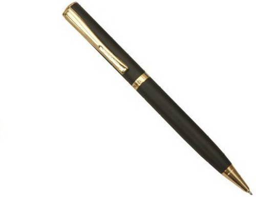 Plastic Exceptional Quality Brown Matt Black Ink Unique Pierre Cardin Ball Pen