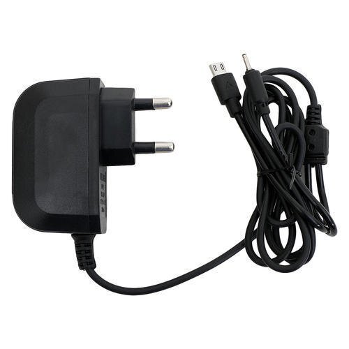 Fast Charge And Lightweight 1 Meter Black Wired Plastic Mobile Charger - Plastic Material, 1 Meter Length, Matte Black Color | Rapid Charge Technology, Circuit Protection, Portable Design