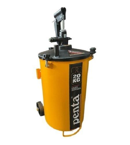 Heavy Duty Black and Yellow Grease Dispenser