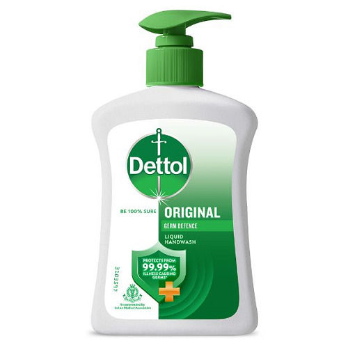 Kills 99.9% Of Germs Original Dettol Liquid Hand Wash Soap