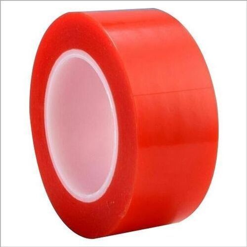 Plastic Single Sided And 2 Inch Width Red Bopp Adhesive Tape