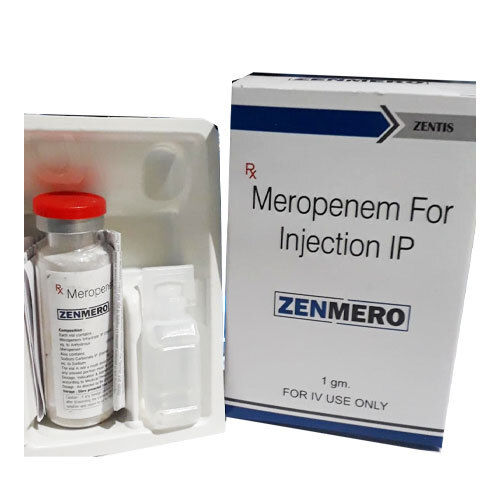 ZENMERO MEROPENEM 1000 MG Injection With Sterile Water